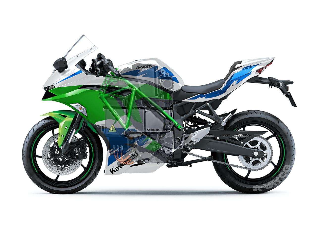 外媒製作的NINJA E1電動車CG預測圖