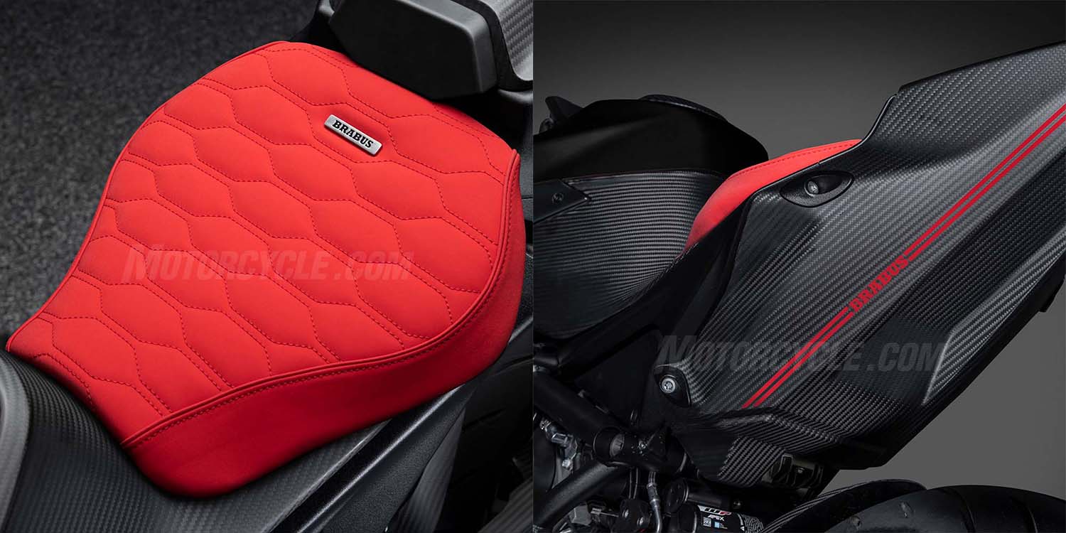 Brabus怎麼能少了招牌的菱格紋坐墊呢