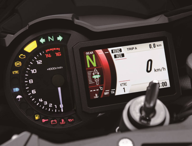 全彩的儀表顯示已經是近年高階車款的顯學