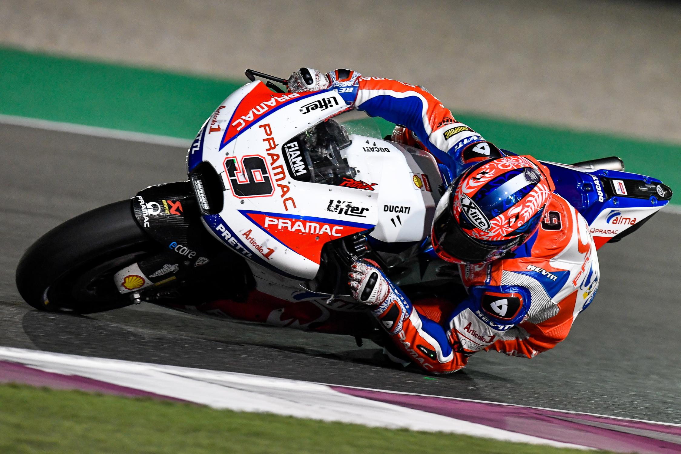 Pramac車隊的Danilo Petrucci在開幕的卡達站上，騎著GP18廠車屢次刷新終點直道上的極速紀錄，那種純粹、狂野的動力表現，真的是醉人心弦，也讓人驚訝的合不攏嘴！