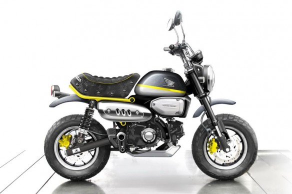 去年九月就有媒體揭露本田已在下一款Monkey 的計畫,當時連同3D 圖都出現了