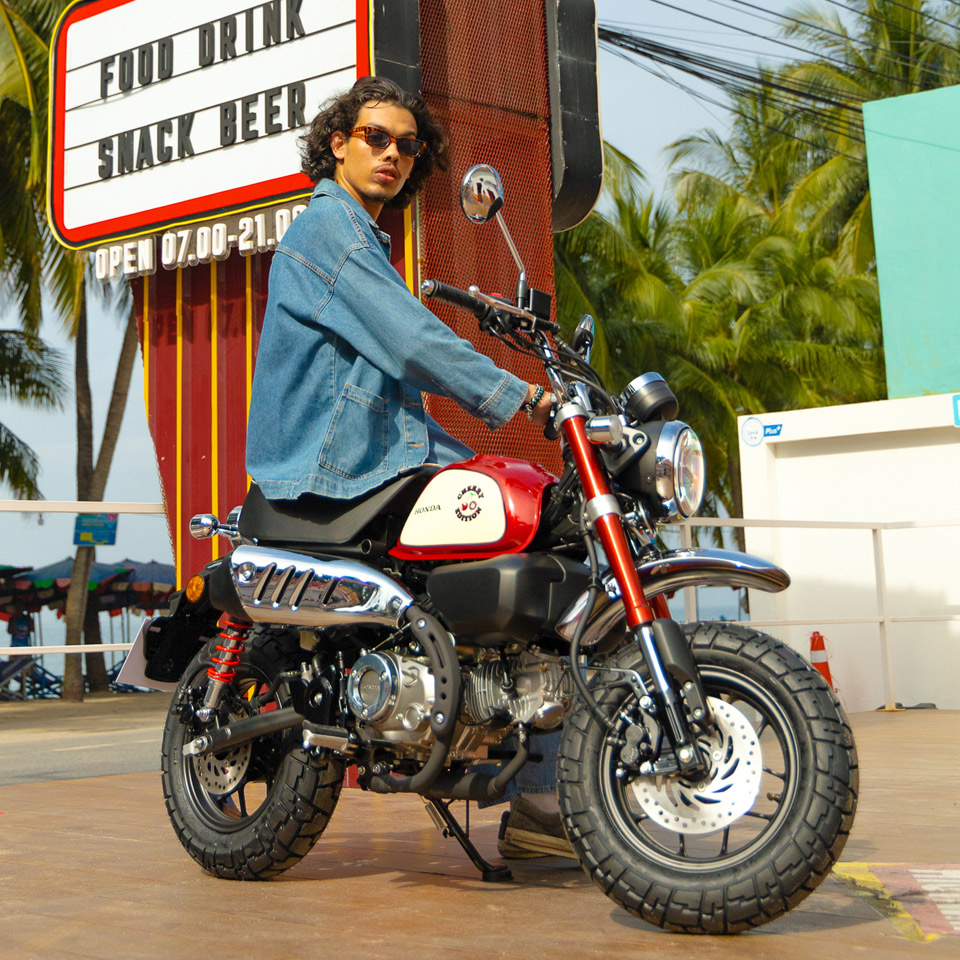 Cub House亮相2022 Honda Monkey 125 Cherry Edition特仕車