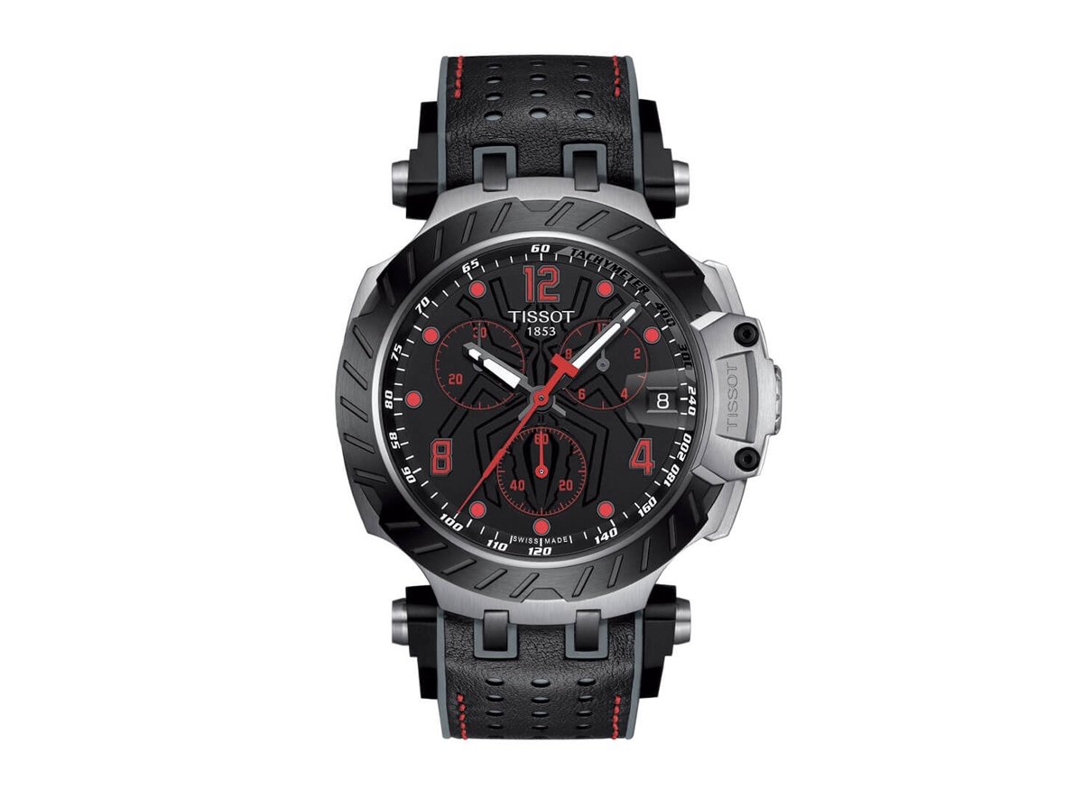 像極了卡鉗碟盤的錶面設計,熱愛車輛的你怎能不喜歡