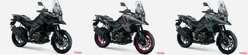 標準版本的V-Strom 1050將會有兩款全新塗裝(金屬黑、金屬灰)