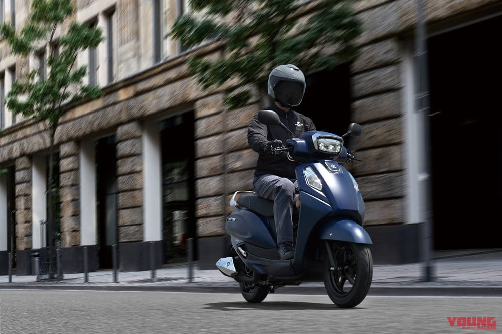 Address 125的改變主要在於換上了一顆運轉效率更好的125c.c.引擎