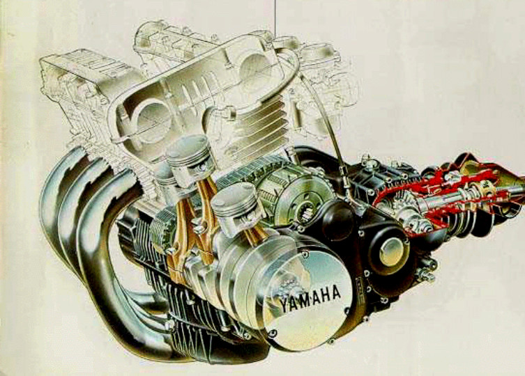 YAMAHA三缸引擎設計稿