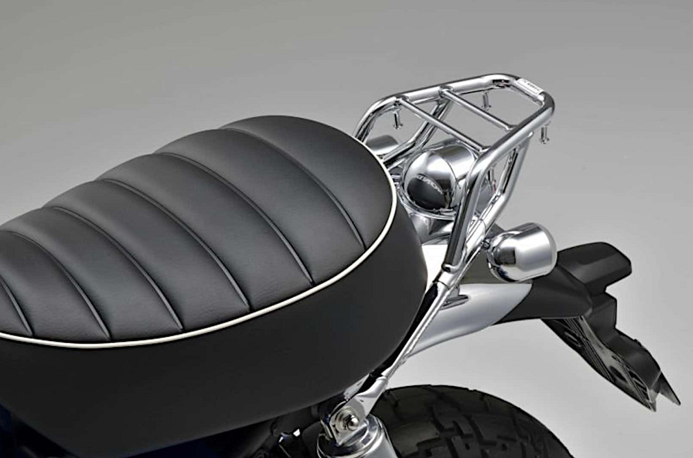 官方提供了後貨架可以進行選配