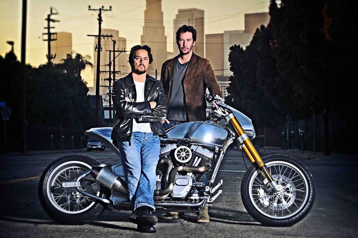 基努李維Keanu Reeves與Gard Hollinger