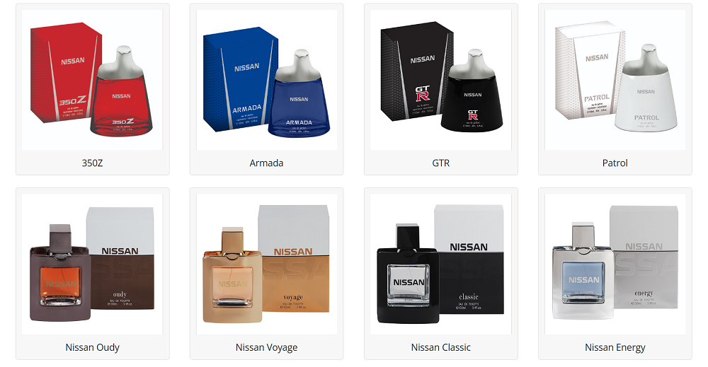Nissan官方也推出過各種以車款命名的香水,也不禁讓人越來越好奇「Smell My Dust」究竟聞起來如何