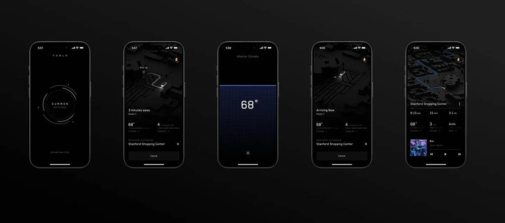 今年四月Tesla官方釋出了Robotaxi的APP介面設計,讓人相當好奇這個介面設計會不會維持