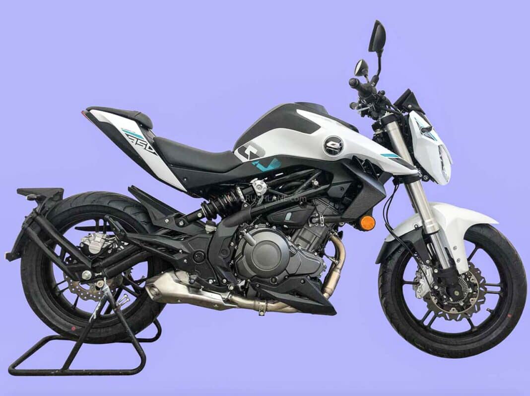 從車架看來,QJ350、HD350和Beneili 350S三台車有極高的相似度