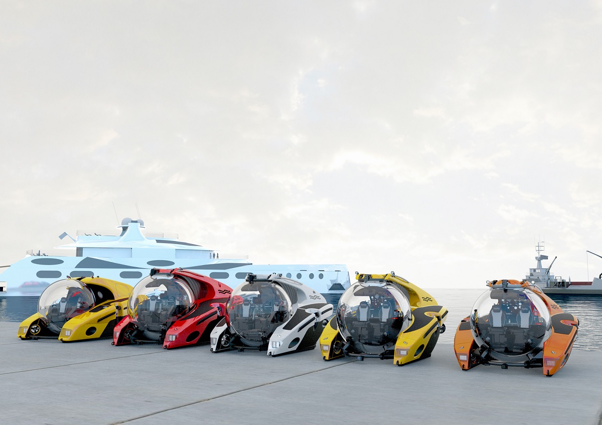 由U-BOAT WORX潛水艇公司製作的私人潛水艇當中,C-RESEARCHER系列最受喜愛