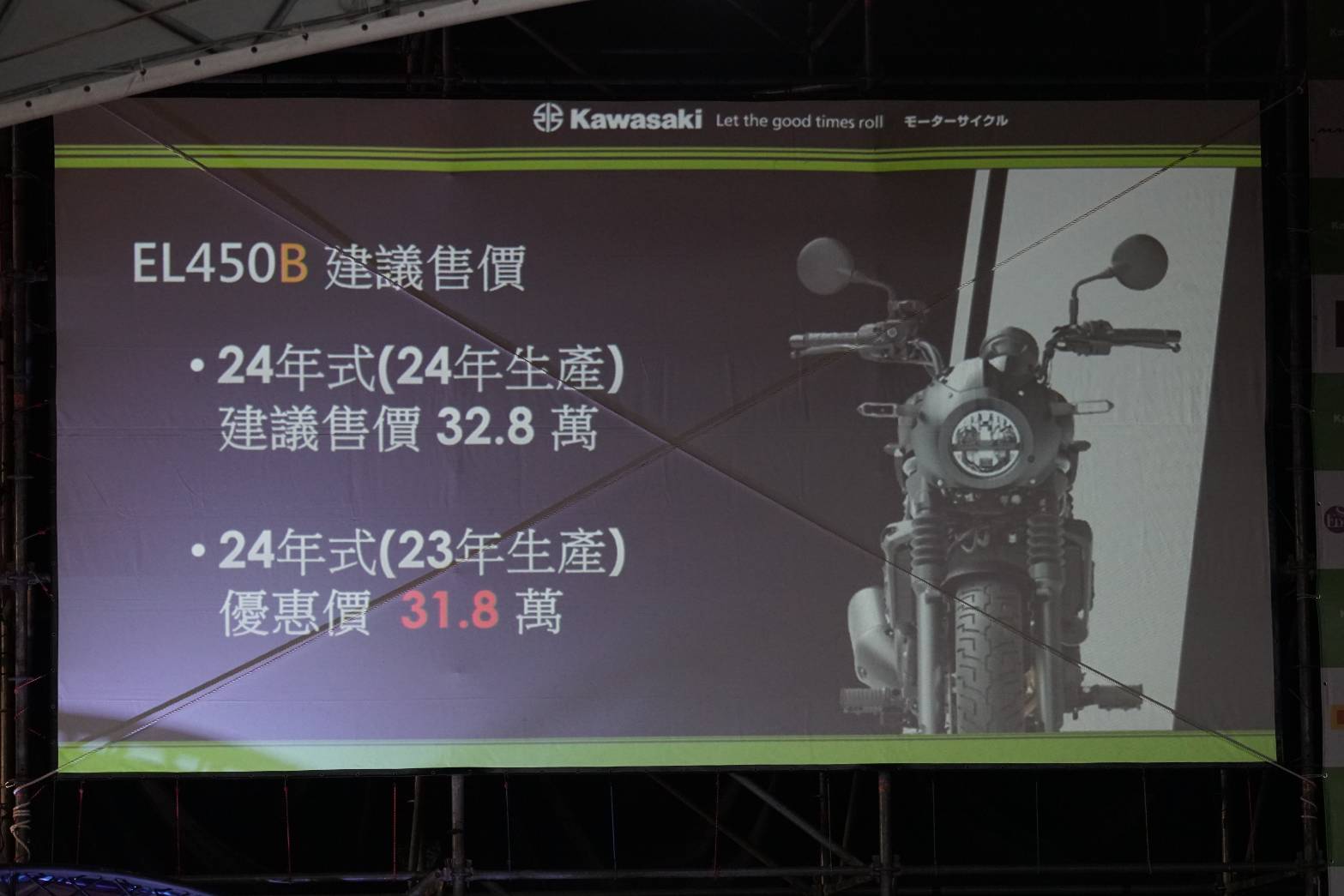 Eliminator建議售價31.8萬元起!