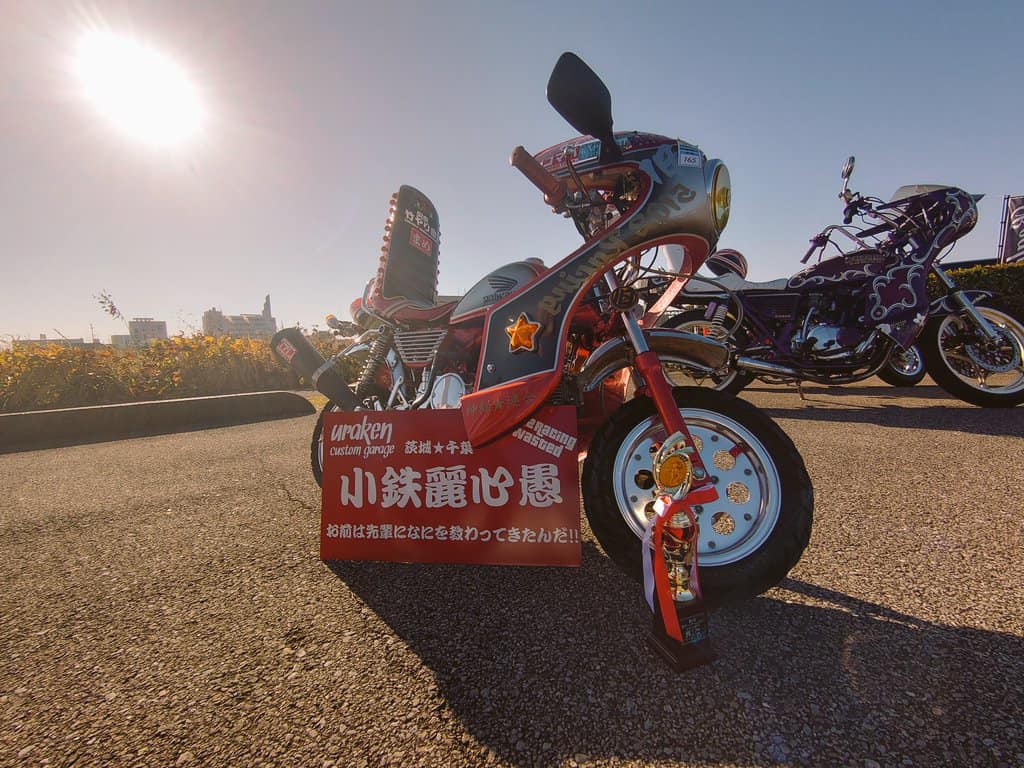 過往與暴力、飆車劃上等號的暴走族縮小變成Fun Bike改裝風格之後,反而創造出一種獨特的反差萌