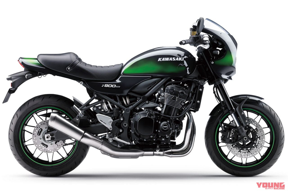 Kawasaki最近也發表了2025年式的Z900RS Café