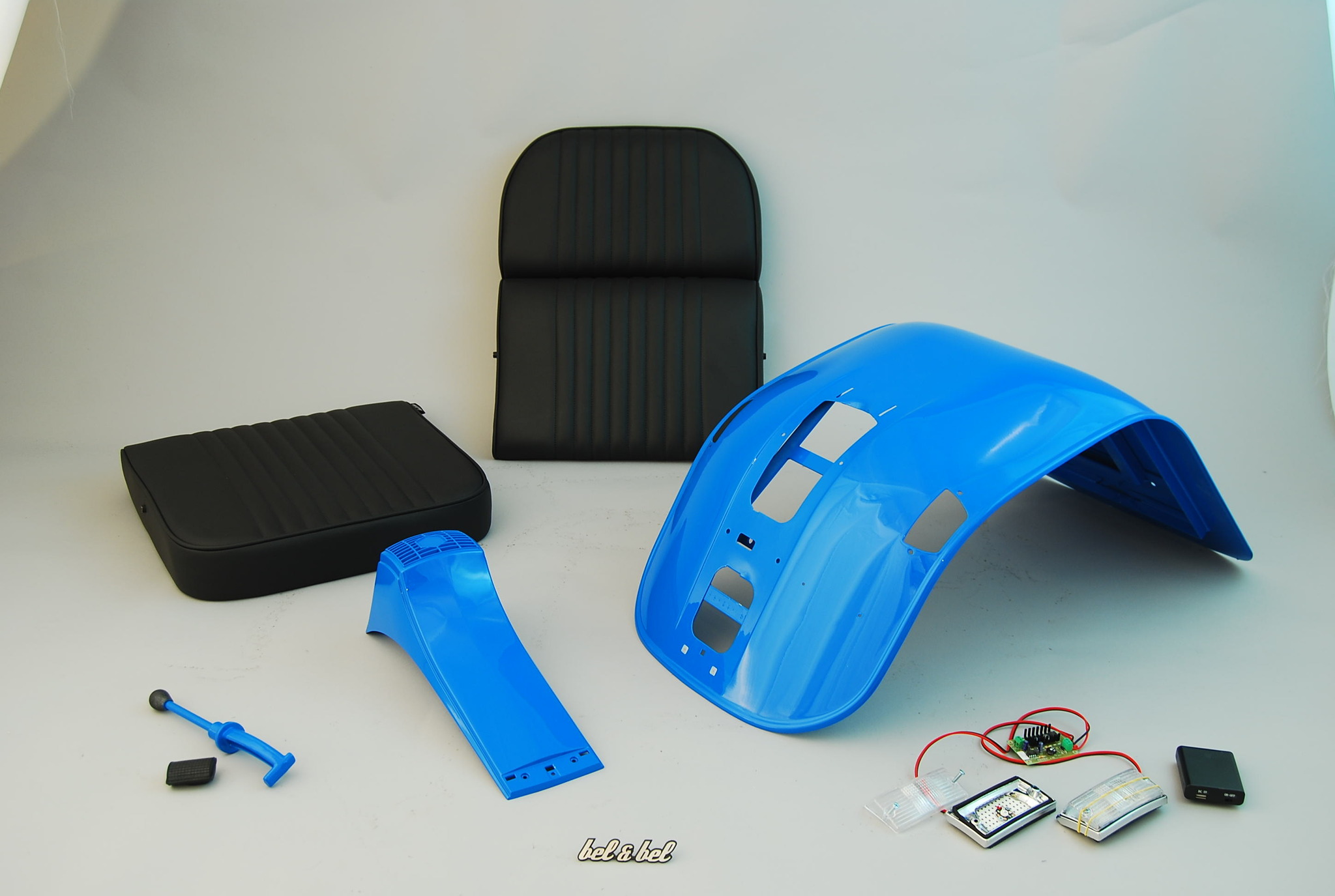 大部分解!!簡單的零件,不簡單的構思!!