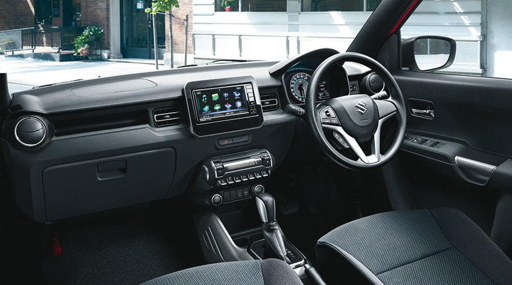 新世代的Suzuki Swift內裝應該會採取新世代家族設計,圖為Suzuki Ignis內裝