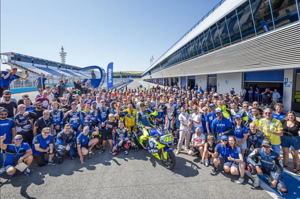 整場活動共有上百位車主參加,除了賽道騎乘之外還有不少與Valentino Rossi互動的機會