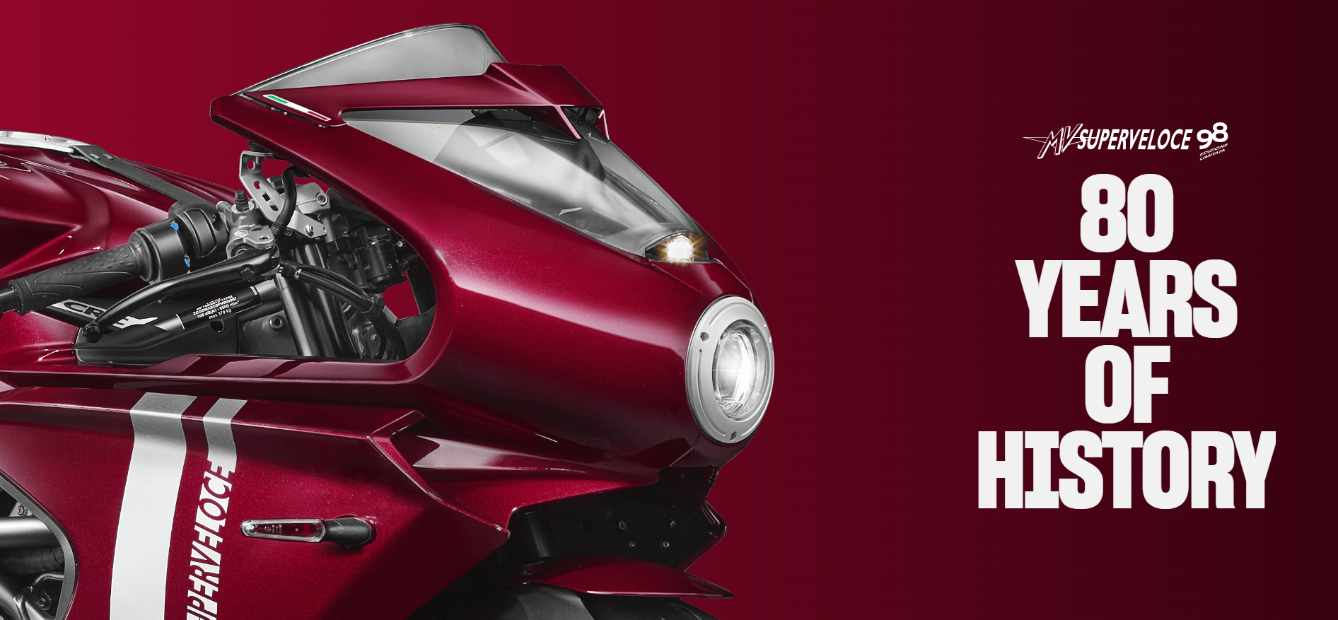 Superveloce 98見證並記錄了80年工業發展的結晶
