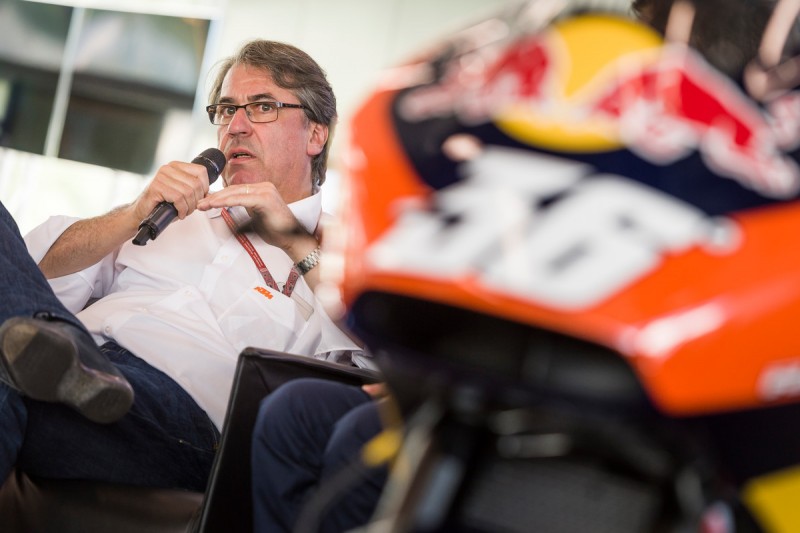KTM CEO Stefan Pierer在接受德國Speed Week採訪時說到KTM有意收購DUCATI