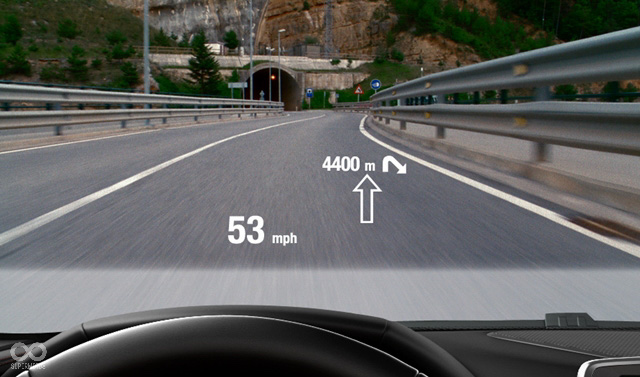 如果Noodoe的羅盤的導引方式能引入汽車HUD的簡易導引相信會非常的實用