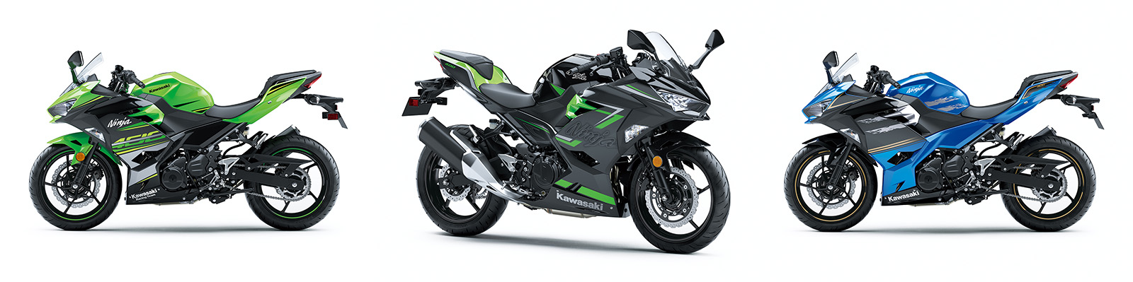「目前」台灣官網2019 KAWASAKI Ninja 400販售中車色