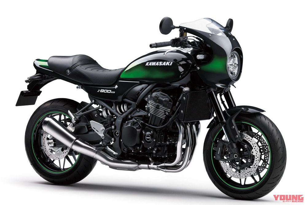 先前看到的ZX-10R及ZX-4R在新年式車型都進行調漲,Z900RS Café則是維持現行訂價