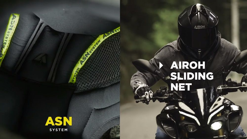 採用ASN系統,可以減少頭部受到的衝擊