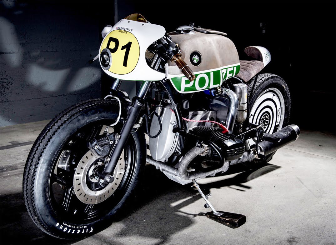 BMW R80RT在80年代被歐洲許多國家警察所採用