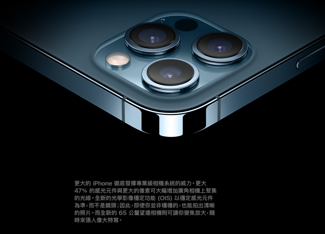 望遠鏡頭升級至65mm,光學對焦來到2.5x倍率