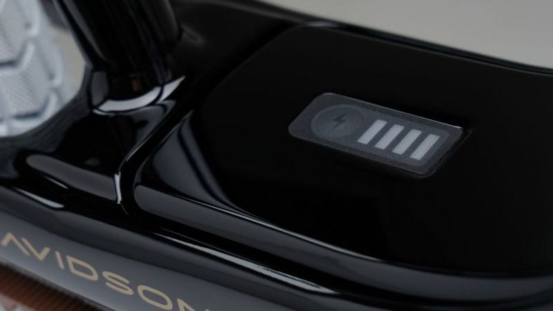 車身上有電量顯示