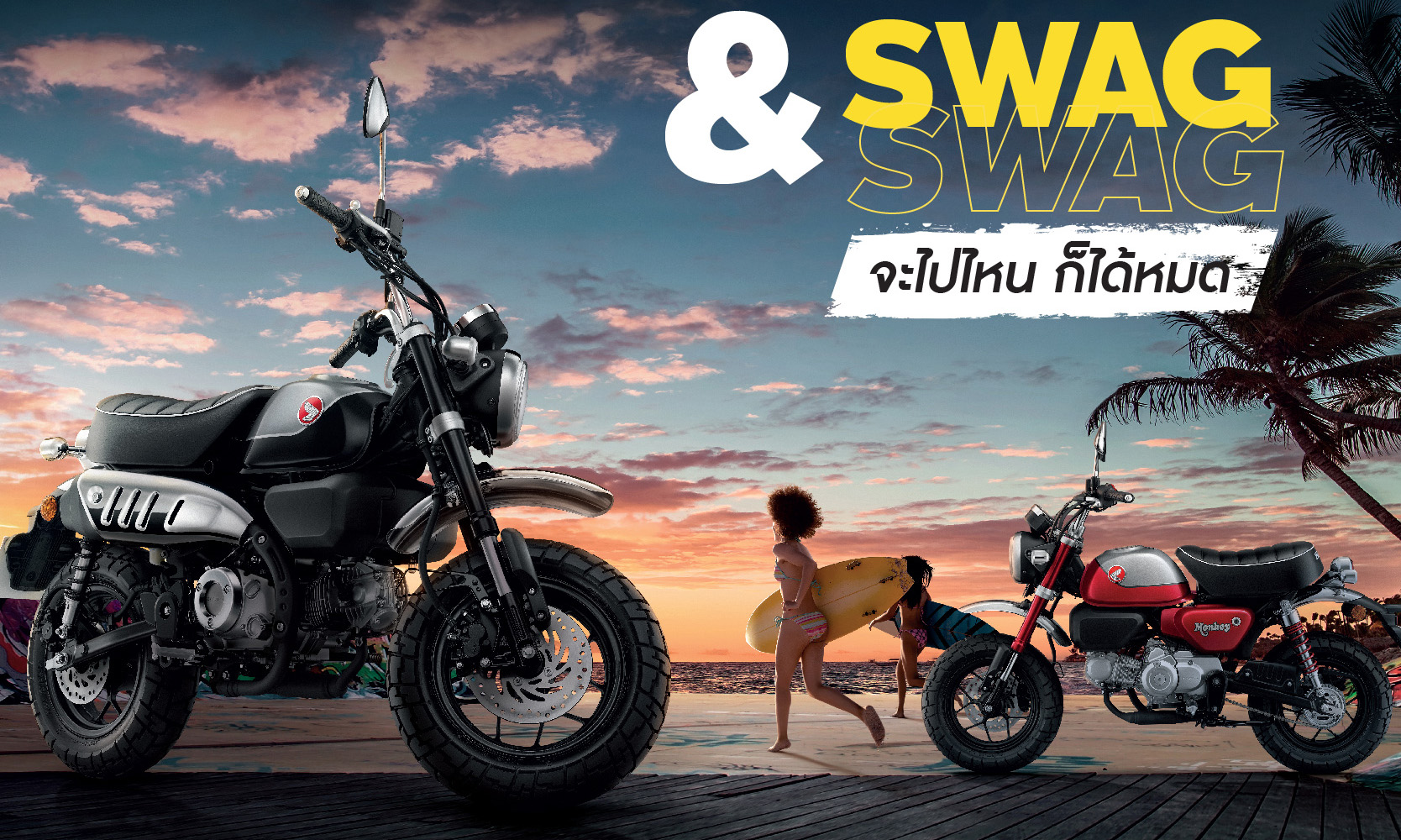 動力預期搭載和MONKEY相同的五檔變速箱