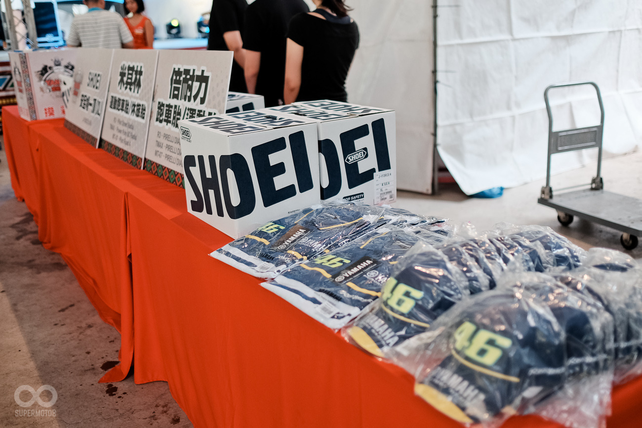 現場準備 米其林輪胎、倍耐力輪胎、SHOEI安全帽、等....精美獎品