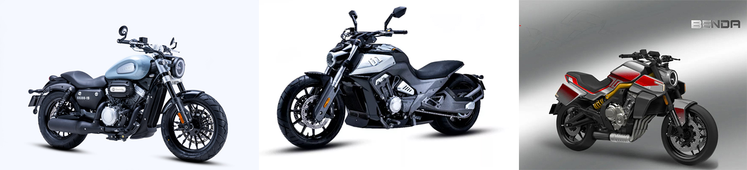 奔達目前旗下車款都以美式巡航車款為主