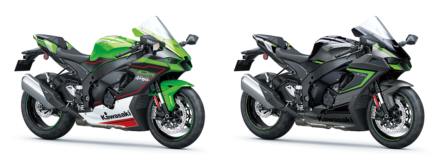 2022年式NINJA ZX-10R建議售價93.8萬元,引進兩款車色