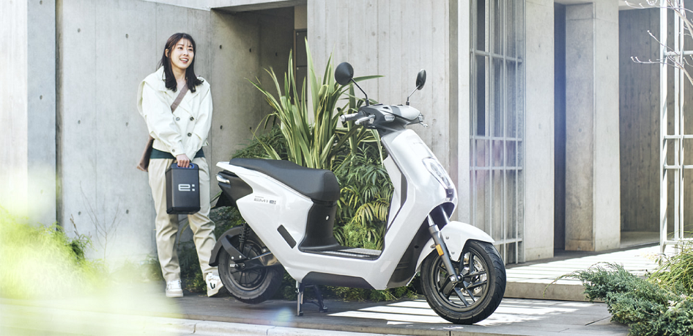 Honda EM1 e:先前已公告將會採用Gachaco電池組