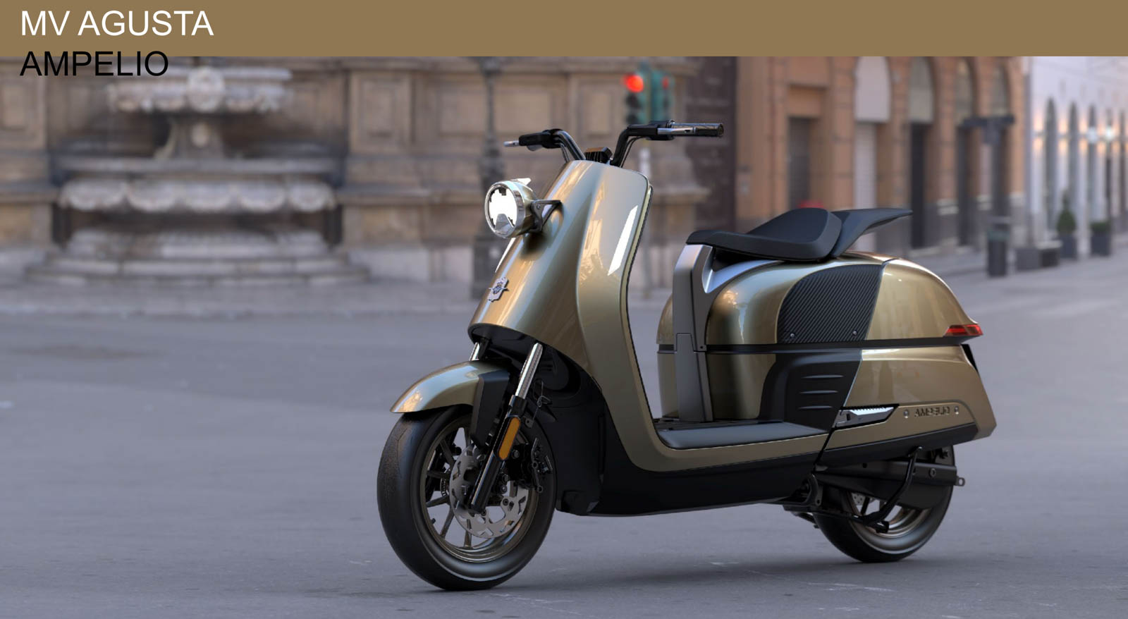 MV AGUSTA與KYMCO合作推出復古電動車Ampelio