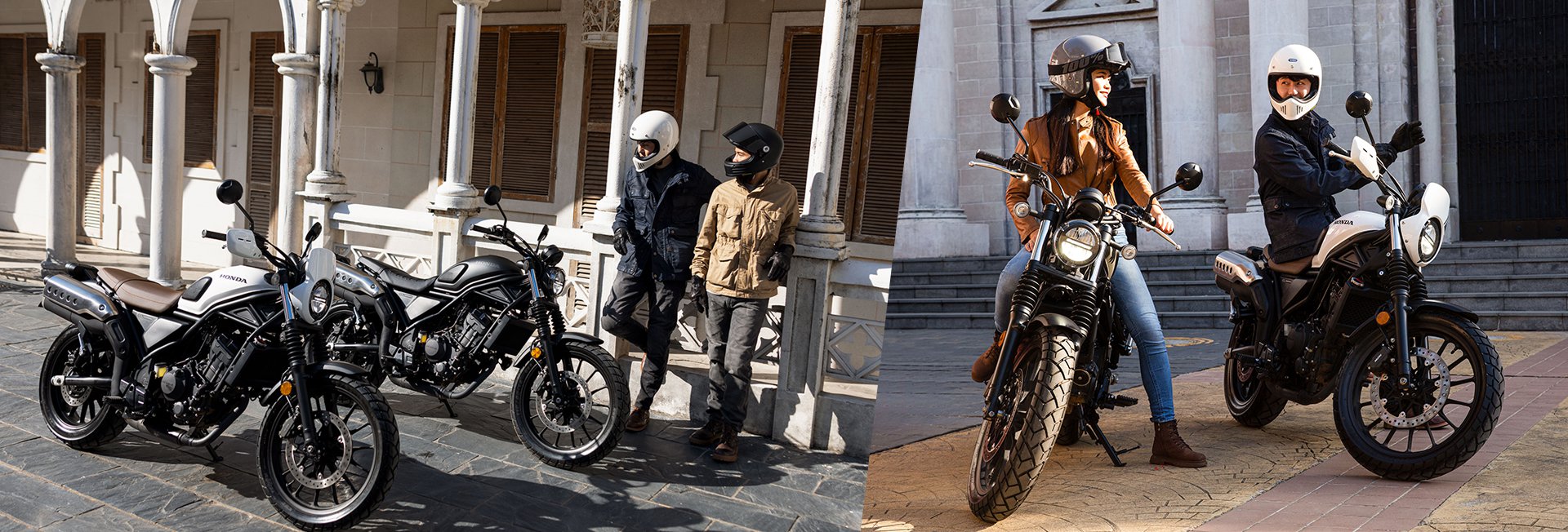 外觀造型和CL500、250相同，同樣也推出老山車風格的改裝示範車