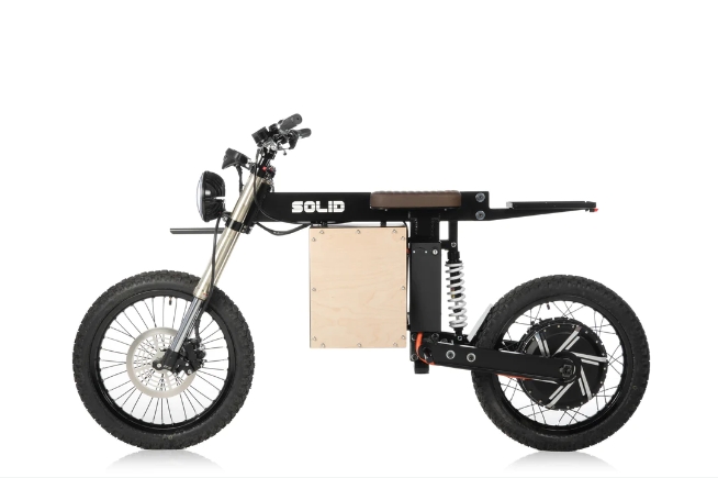 Solid MX電動越野車外觀設計極為簡潔