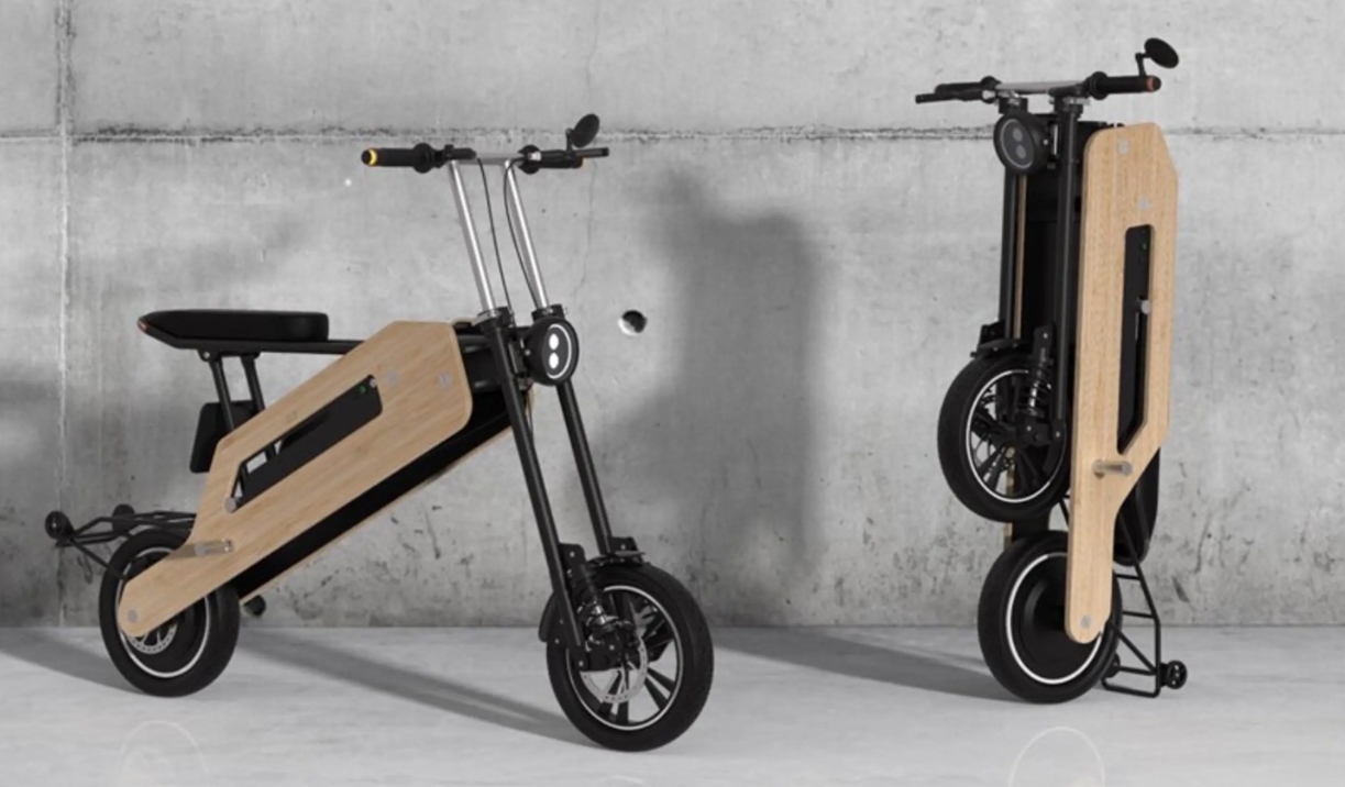 Tom是一台用大量環保材質打造的輕型電動機車