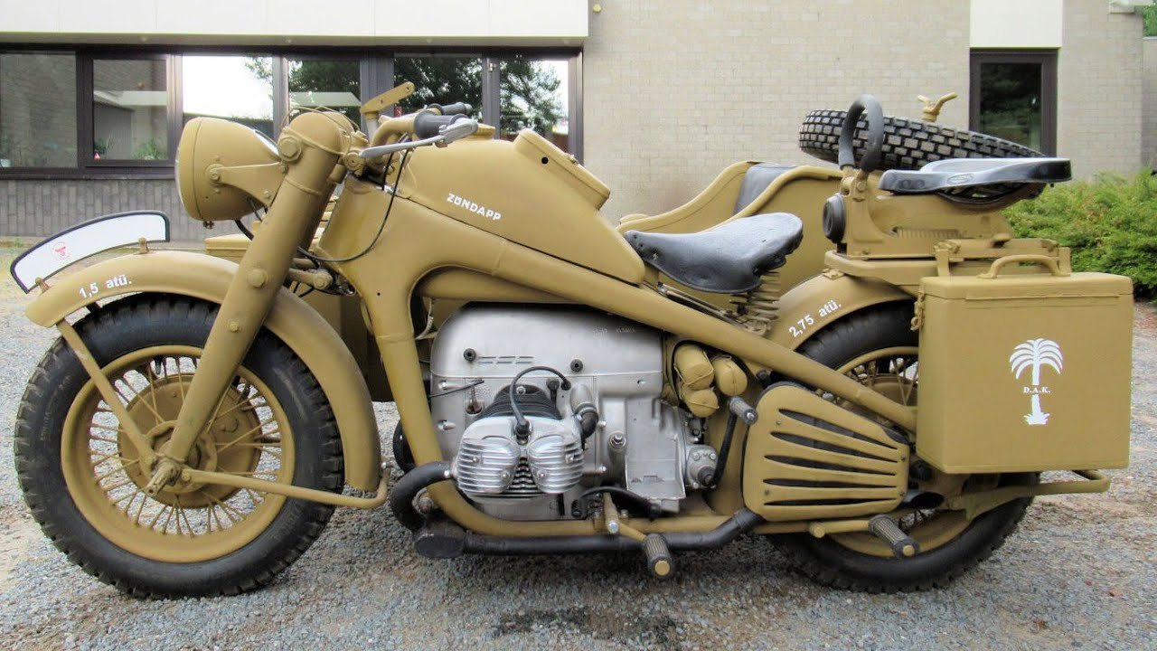 Zundapp在二戰時期也是有著輝煌的歷史