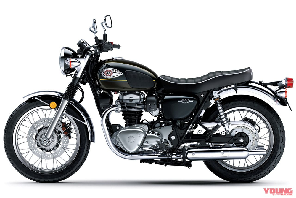 經典的Kawasaki W800車系最近也即將迎來2025年式的最新發表