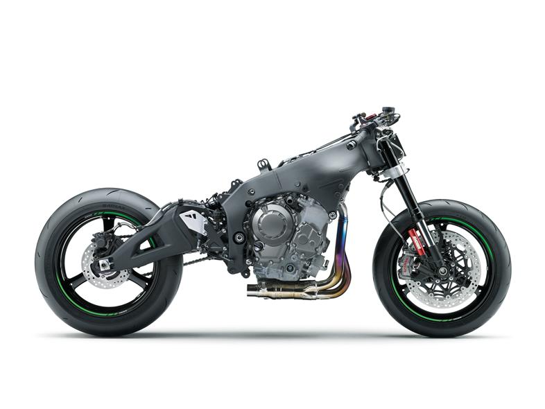 對比2019 ZX-10R車架（下圖）可以發現2021版本應該沒有更改車架設計