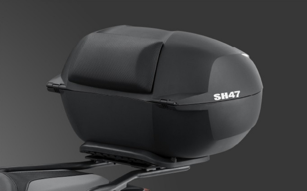 騎車去旅行怕沒地方放行李嗎?Honda官方也直接給你一個SH47後廂