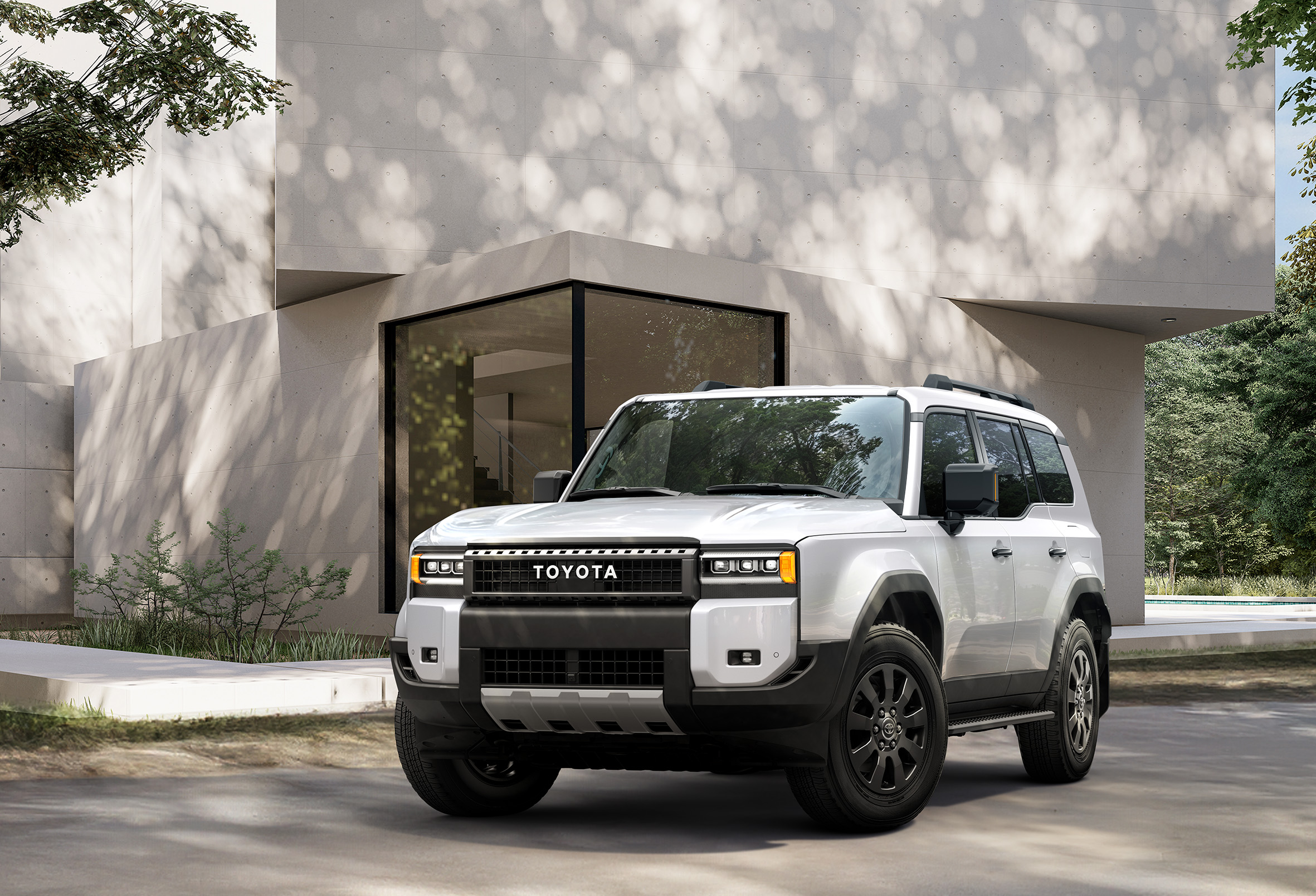 全新LAND CRUISER延續品牌經典設計語彙，融合現代工藝，營造無懼挑戰的現代越野氣勢