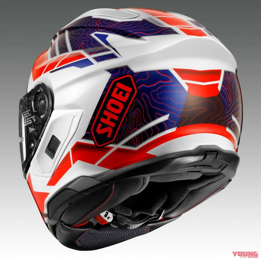 藍色的部分比較著重在帽體後方