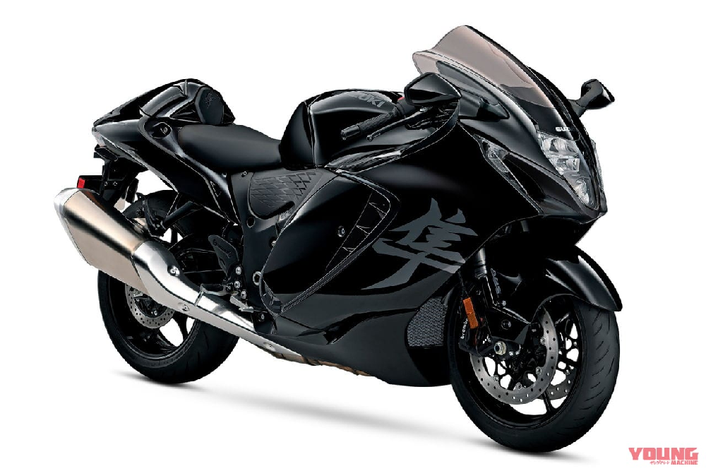 除了「鋼鐵綠」之外,北美市場的Hayabusa還迎來了低調沉穩的「鏡面黑」