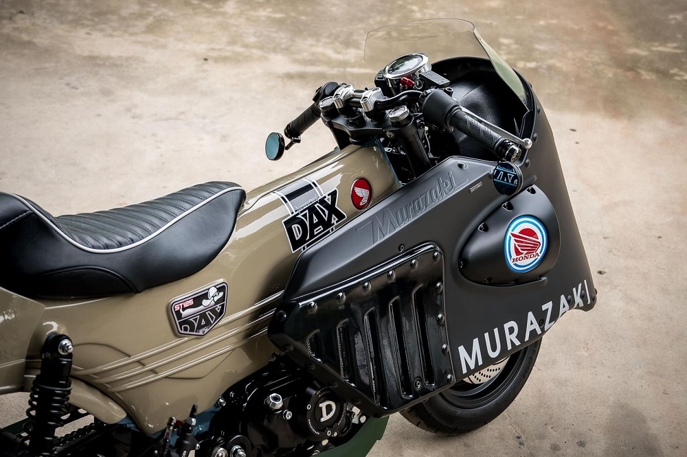 「A3-ZERO」將Honda Dax 125改採用低把的配置