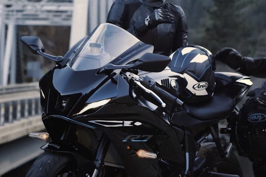 Yamaha YZF-R7的實車樣貌在發表前意外在網路上流出