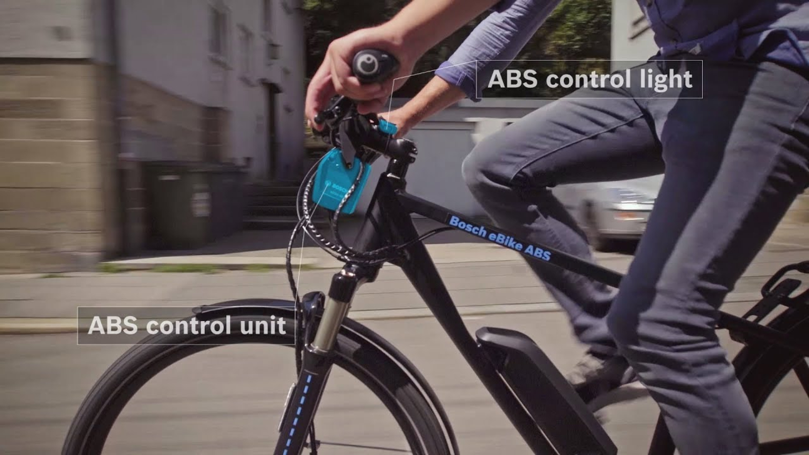 BOSCH所研發的新型ABS體積更小，單車也能輕易安裝